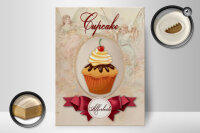 Holzschild Spruch 30x40cm Cupcake Allerbeste