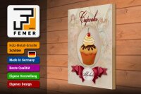 Holzschild Spruch 30x40cm Cupcake Allerbeste