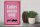 Holzschild Parken 30x40cm Ladies parking only rosa