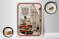 Holzschild Spruch 30x40cm London City Tour 1931-1962