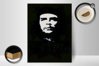 Holzschild Retro 30x40cm Revolution Che Guevara Kuba