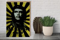 Holzschild Retro 30x40cm Che Guevara 1928-1967 Kuba