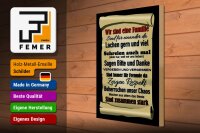 Holzschild Spruch 30x40cm wir sind eine Familie zusammen