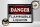 Holzschild Hinweis 40x30cm Danger flammable liquids
