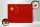 Holzschild Flagge 40x30cm China Fahne Wanddeko