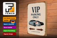 Holzschild Spruch 30x40cm VIP Parking only all others will