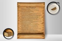 Holzschild Spruch 30x40cm das Ehegesetz ja Wort in Kraft