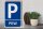 Holzschild Parken 30x40cm PKW Parkplatz Wanddeko