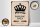 Holzschild Spruch 30x40cm Princess parking only Krone