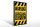 Holzschild Spruch 30x40cm warning restricted area keep out