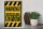 Holzschild Spruch 30x40cm warning restricted area keep out