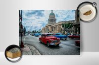 Holzschild Auto 40x30cm Oldtimer Cuba Havana Schild