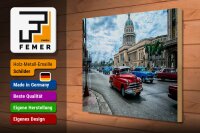 Holzschild Auto 40x30cm Oldtimer Cuba Havana Schild