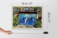 Holzschild Städte Erlangen Graffiti Streetart 40x30cm