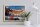 Holzschild Reise 40x30cm Santorin Griechenland Hafen von Ammoudi