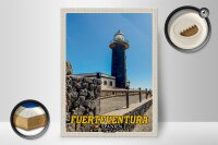 Holzschild Reise 30x40cm Fuerteventura Spanien Punta de Jandia