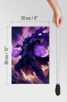 Holzschild 20x30cm Spektral Magier Boss