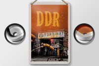 Blechschild Reise 12x18cm Berlin DDR Kombinat Zellstoff...