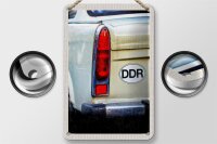 Blechschild Reise 12x18cm Berlin DDR Symbol Fahrzeug...
