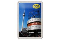 Blechschild Reise 12x18cm Berlin Alexanderplatz...