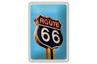 Blechschild Reise 12x18cm Amerika Route 66 Tankstelle...