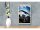 Blechschild Reise 12x18cm Amerika Oldtimer 90er silber Urlaub Schild