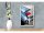 Blechschild Reise 12x18cm Amerika Oldtimer Lichter weiß Dekoration