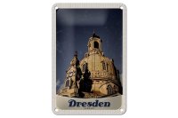 Blechschild Reise 12x18cm Dresden Kunst Mittelalter...