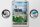 Blechschild Reise 12x18cm Neuschwanstein Schloss Architektur Schild