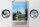 Blechschild Reise 12x18cm Insel Rheinau Schweiz Kirche Urlaub Schild