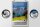 Blechschild Reise 12x18cm Confoederatio Helvetica Urlaub Natur Schild
