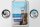 Blechschild Reise 12x18cm Ostsee Strand Deutschland Meer Urlaub Schild