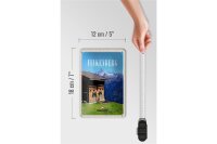 Blechschild Reise 12x18cm Finkenberg Natur Haus Berg wandern Schild