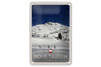 Blechschild Reise 12x18cm Hohe Tauern Skitour Wanderung...