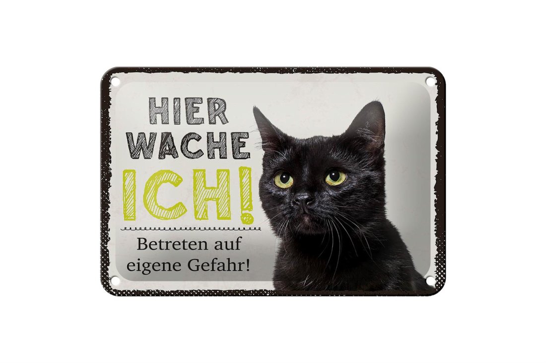 LEMAX Alu-Schild 'Hier Wache Ich! Vorsicht Bissiger Hund' – 120x200 Mm, Wetterfest