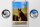Blechschild Reise 12x18cm Argentinien Wiese Pferde Urlaub Schild