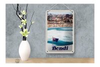 Blechschild Reise 12x18cm Bondi Australien Urlaub Strand Dekoration