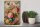 Holzschild 30x40cm Vintage Blumen Bouqet