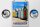 Blechschild Reise 12x18cm Melbourne Australien Strandhaus Schild