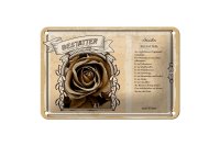 Blechschild Berufe 18x12cm Bestatter Dekorateur...