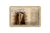 Blechschild Berufe 18x12cm Bibliothekar Verwalter...