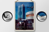 Blechschild Städte Berlin Alexanderplatz Hauptstadt 12x18cm Schild