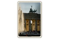 Blechschild Städte Berlin Brandenburger Tor...