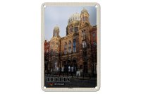 Blechschild Städte Berlin Synagoge Deutschland Deko...