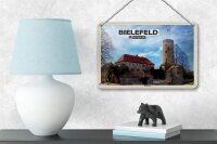 Blechschild Städte Berlin Hauptstadt Sparrenburg 12x18cm Dekoration