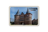 Blechschild Städte Lübeck Deutschland...
