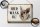 Blechschild Spruch 40x30cm holländisch Hier Waak ik Yorkshire Terrier Hund Deko