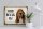 Blechschild Spruch 40x30cm holländisch Hier Waak ik Bassett Hund Deko