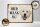 Holzschild Spruch 40x30cm holländisch Hier Waak ik beige Labrador Deko
